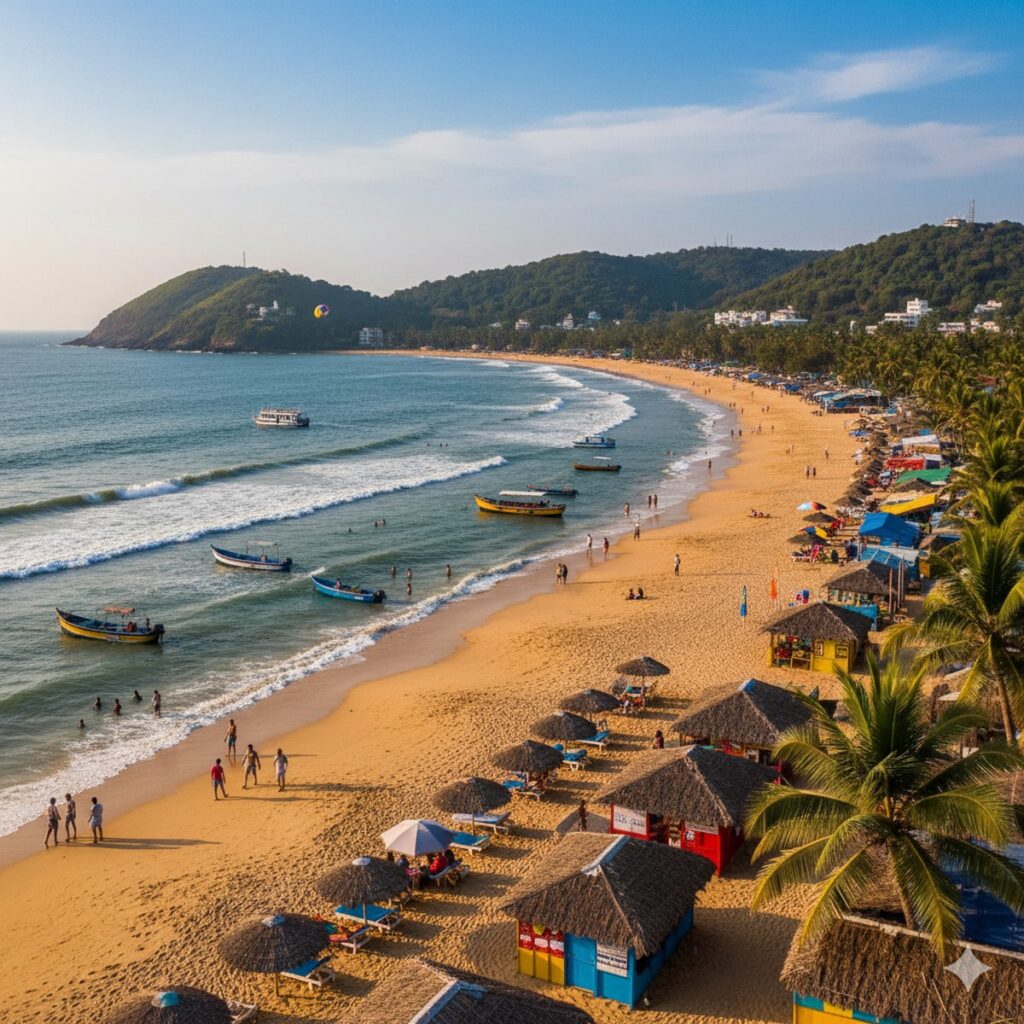 Baga beach