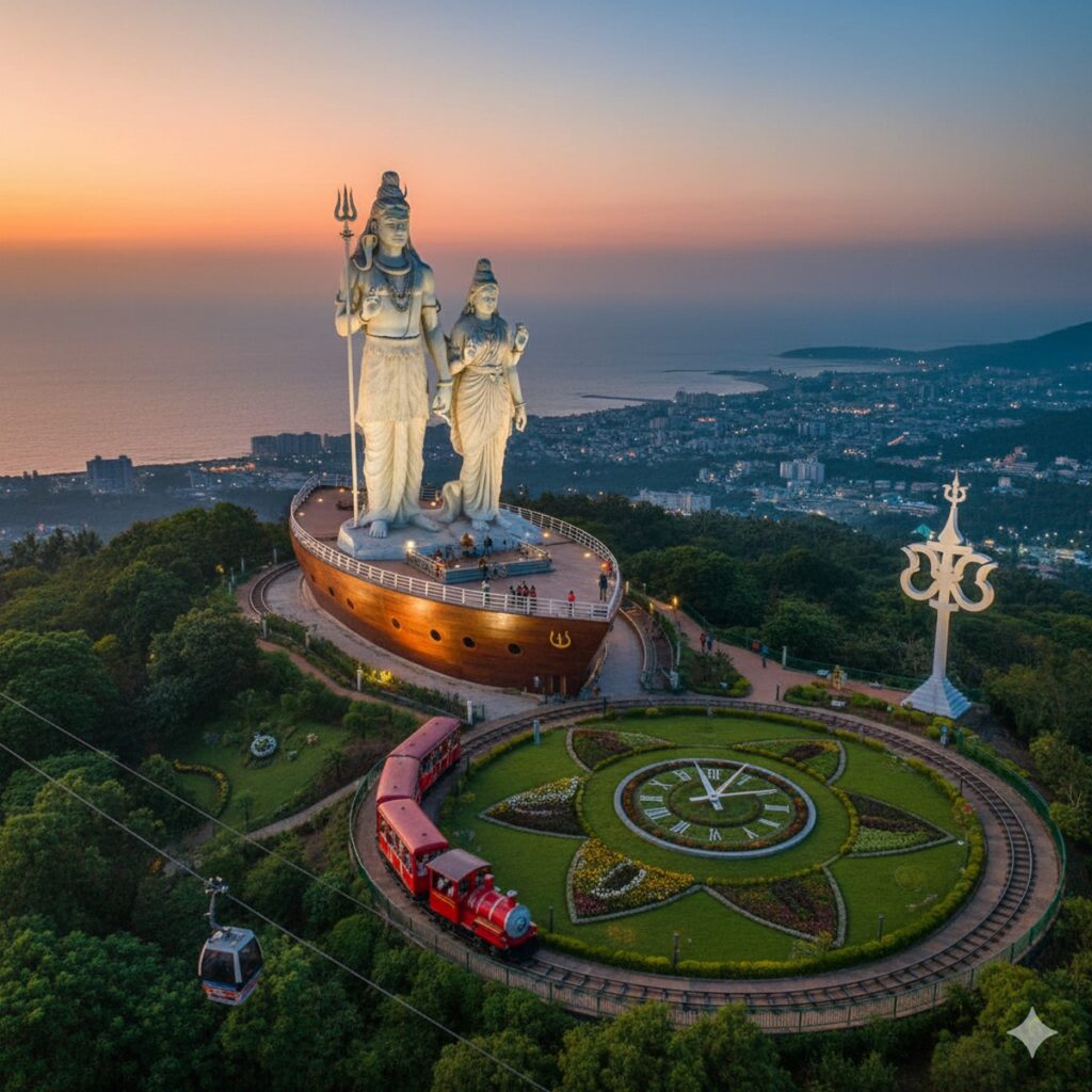 Kailasagiri Hill Park.