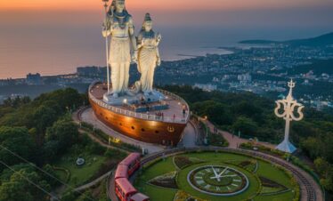 Kailasagiri Hill Park.
