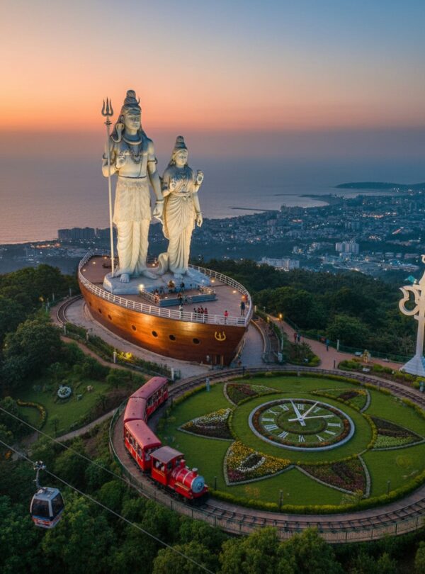 Kailasagiri Hill Park.